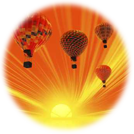 Phantasiereise: Ballons im Sonnenschrein
