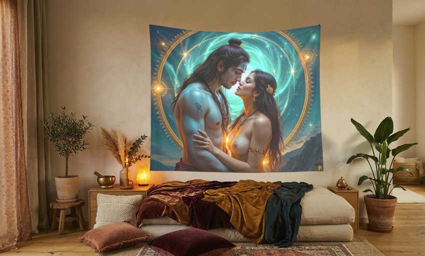 Shiva Shakti Nude Art